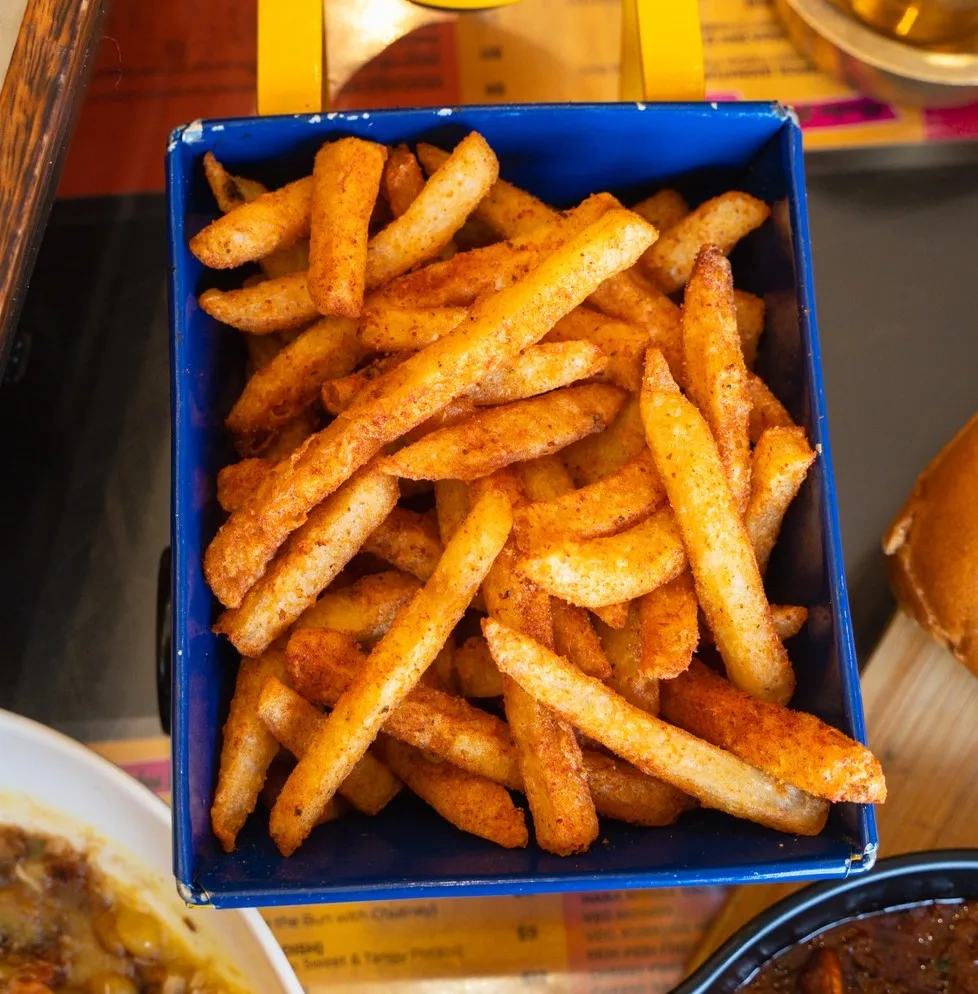 Crispy Fries at Vivaan's Yummies in Calgary, AB