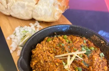 Delicious Kheema Pav in Calgary, AB